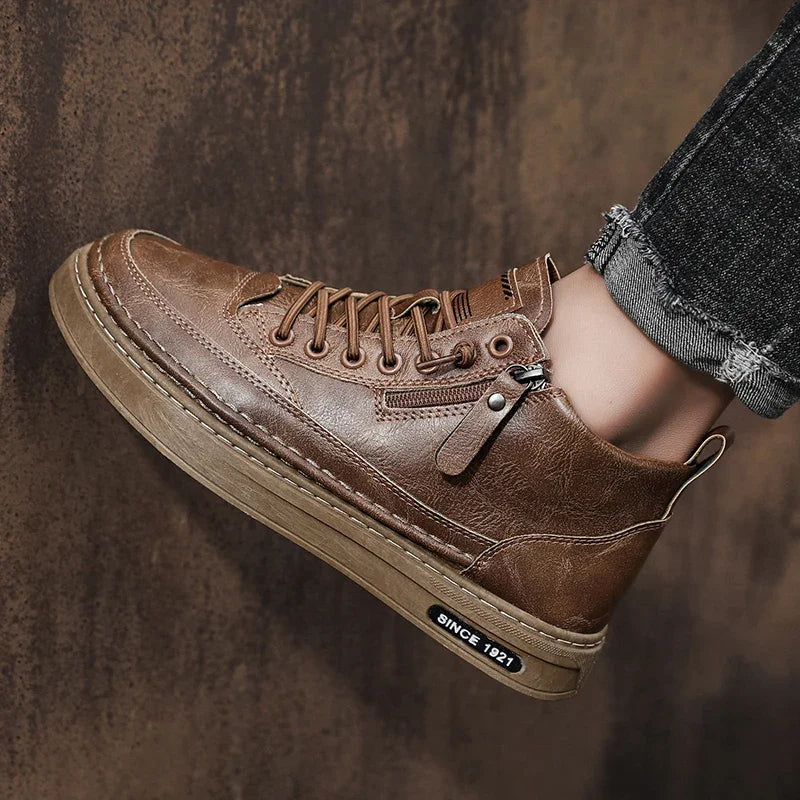 Men's Winter Leather Boot