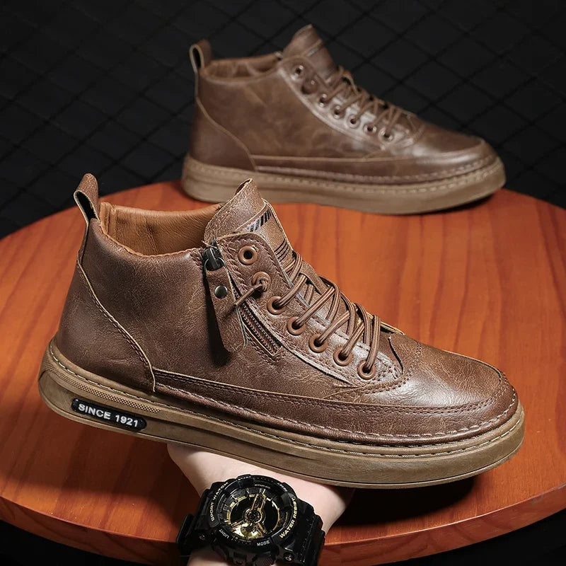 Men's Winter Leather Boot