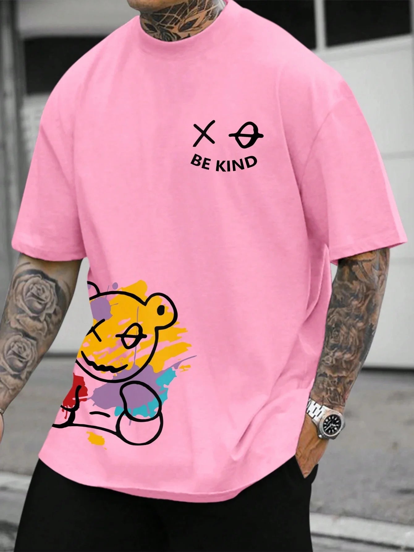 100% Cotton Casual Men's T-Shirt